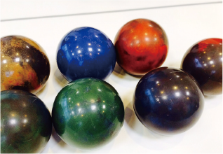 光るどろだんごづくり