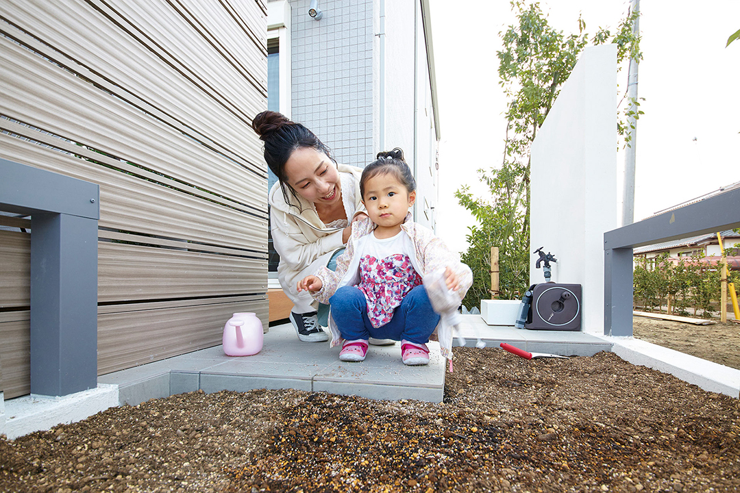 家庭菜園が無理なく続けられる「mini菜園」