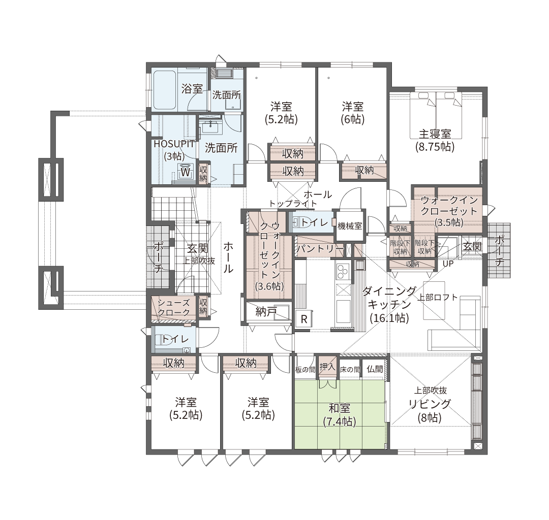 1階間取り図