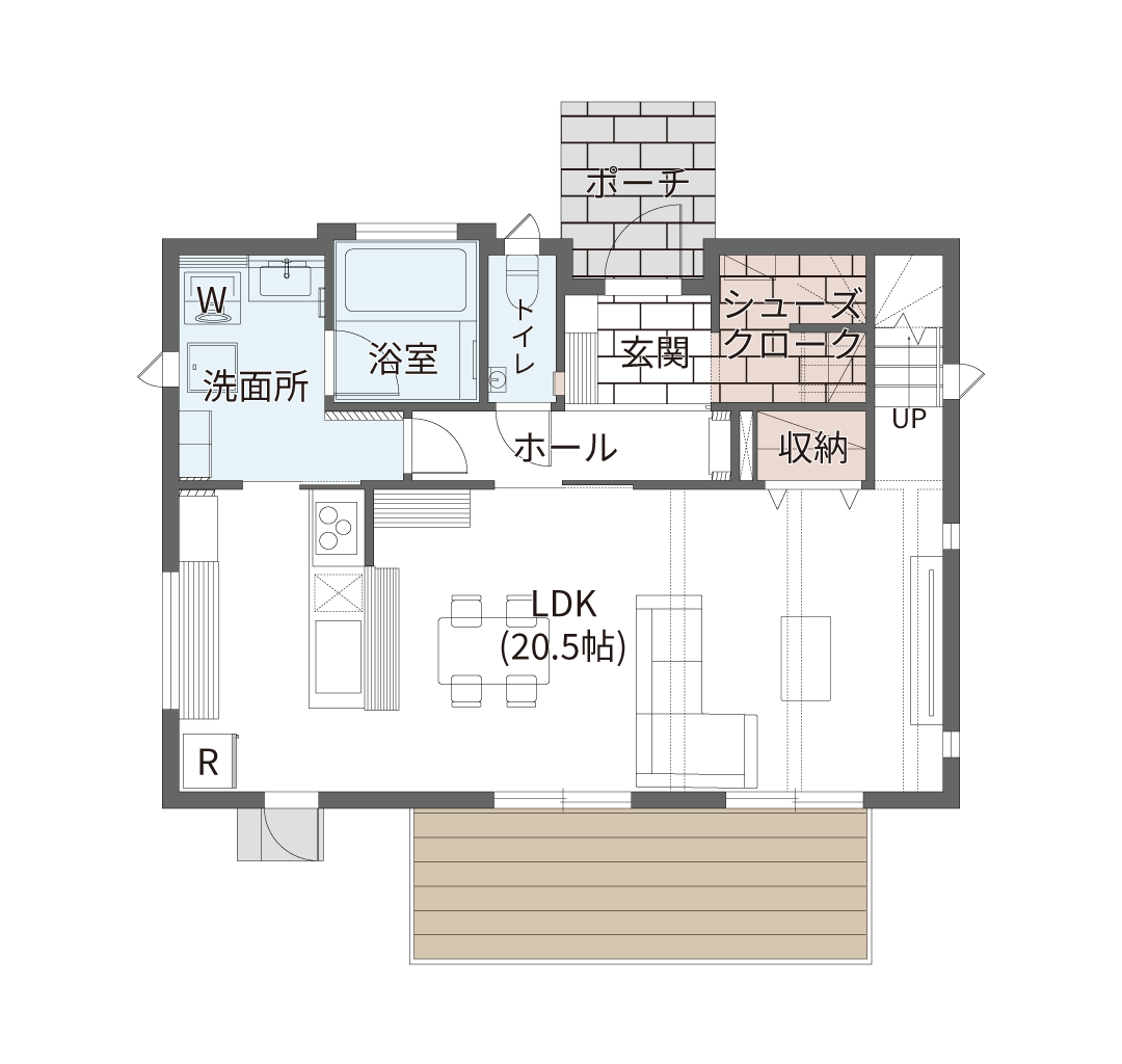 1階間取り図