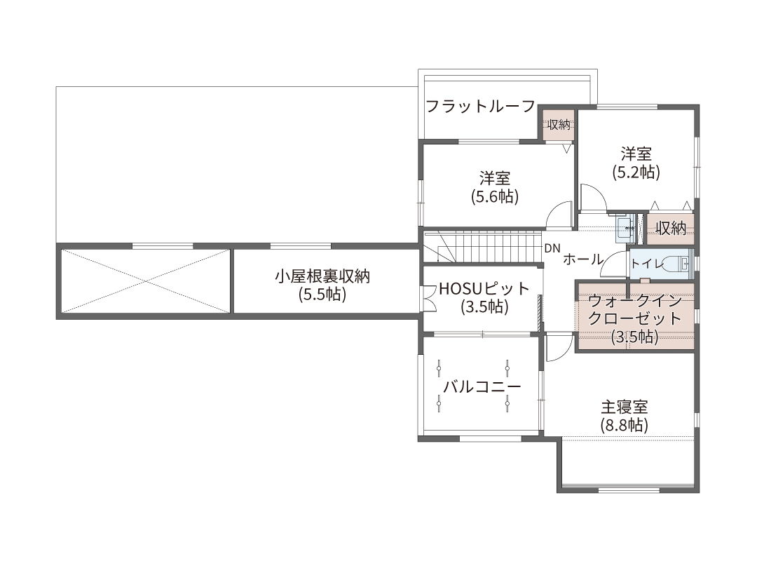 2階間取り図