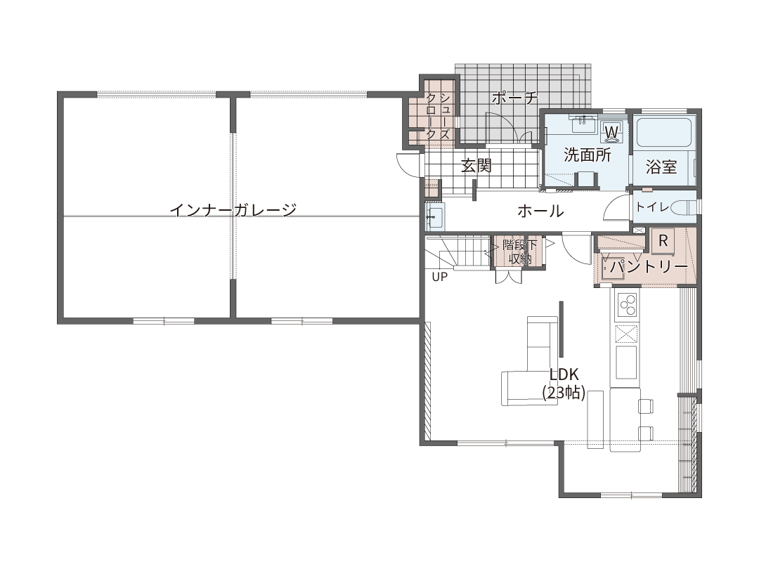 1階間取り図