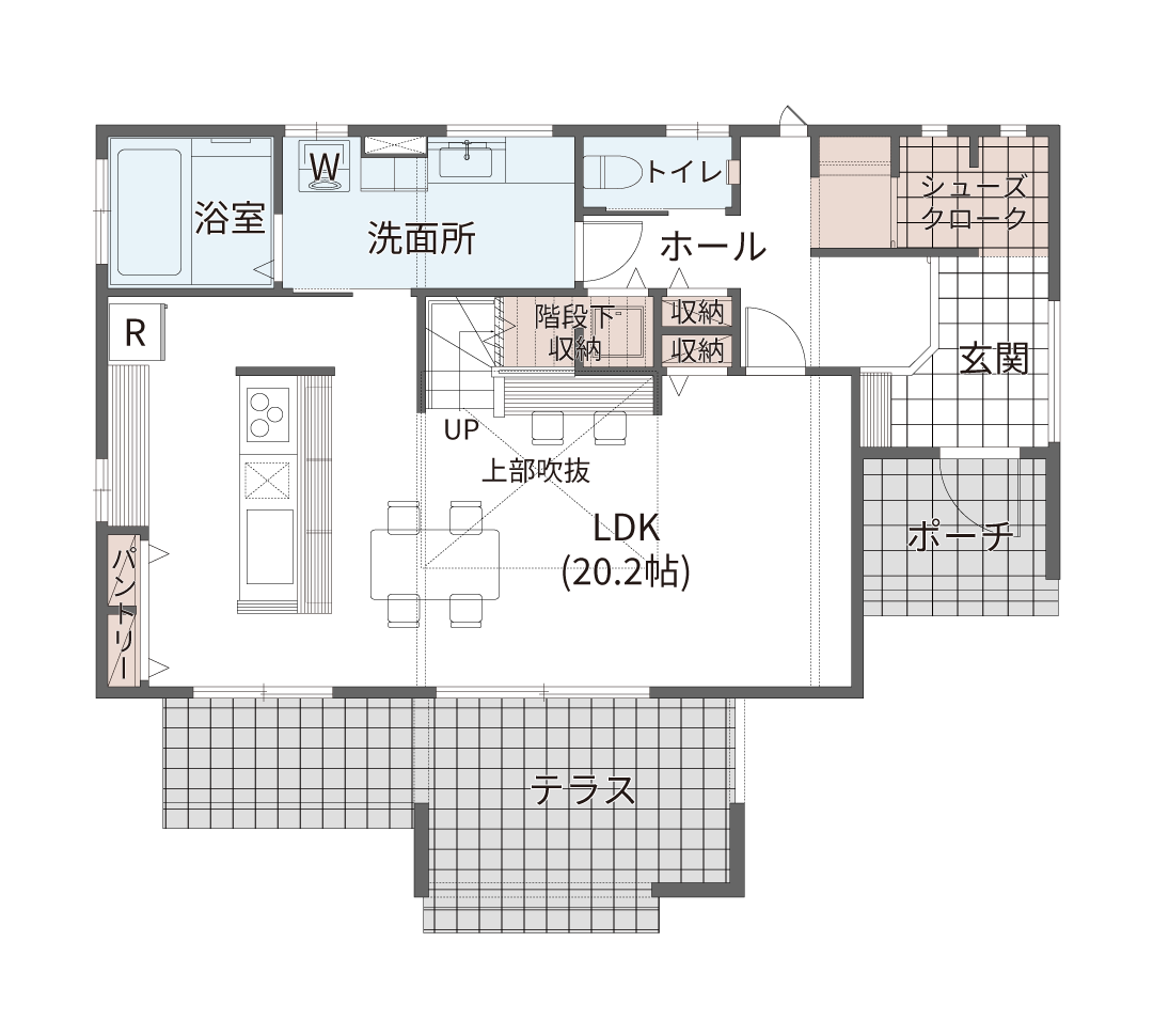 1階間取り図