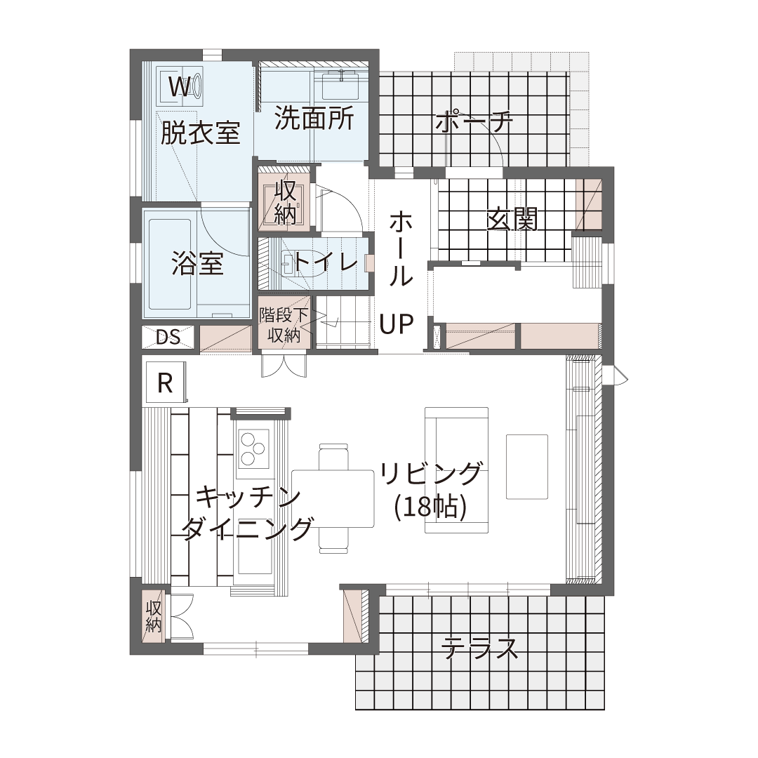 1階間取り図