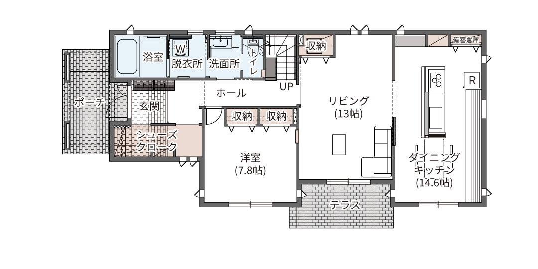 1階間取り図