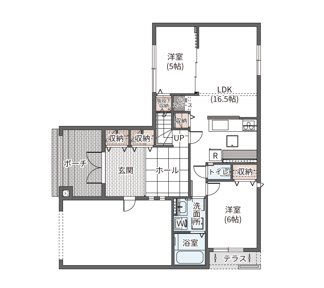 1階間取り図