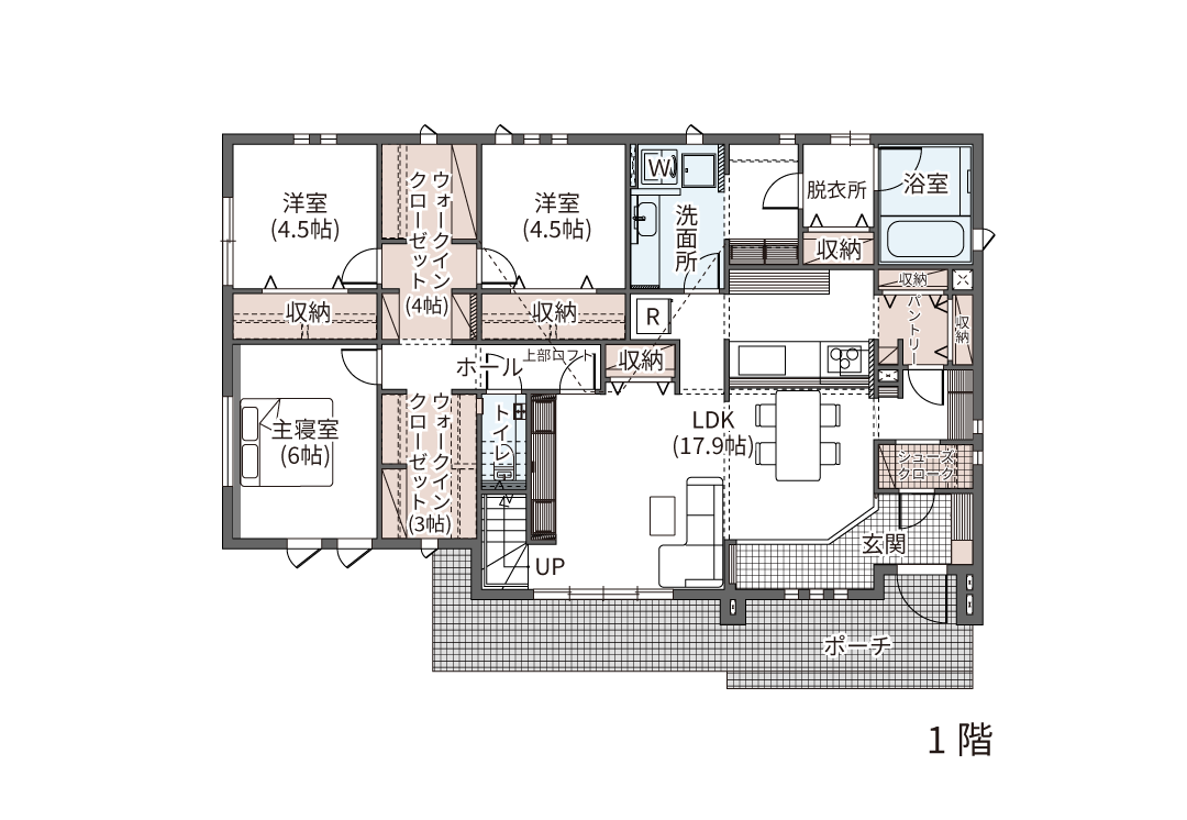 1階間取り図