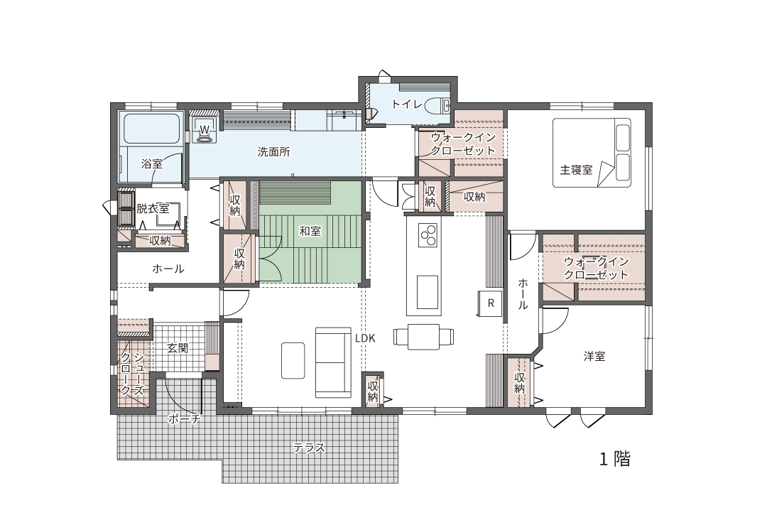 1階間取り図