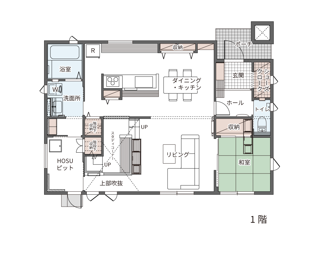 1階間取り図