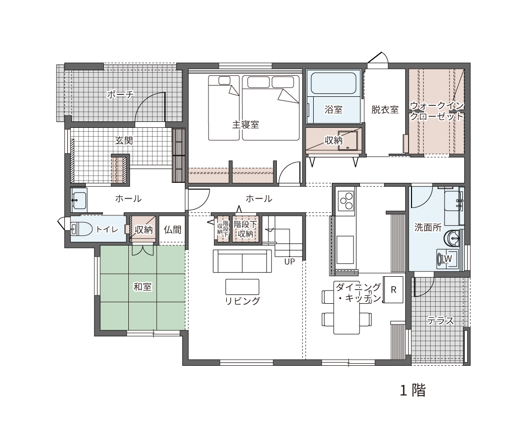 1階間取り図