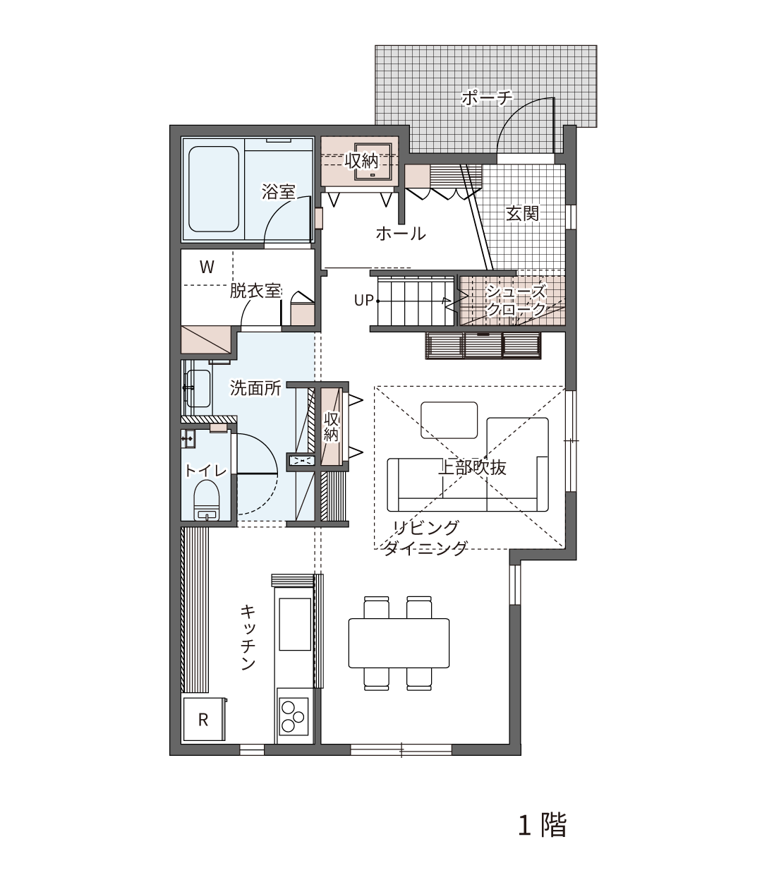 1階間取り図