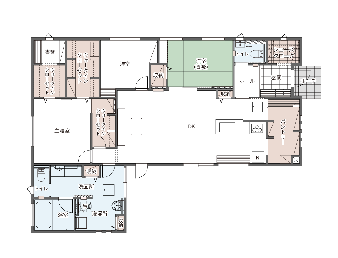 1階間取り図