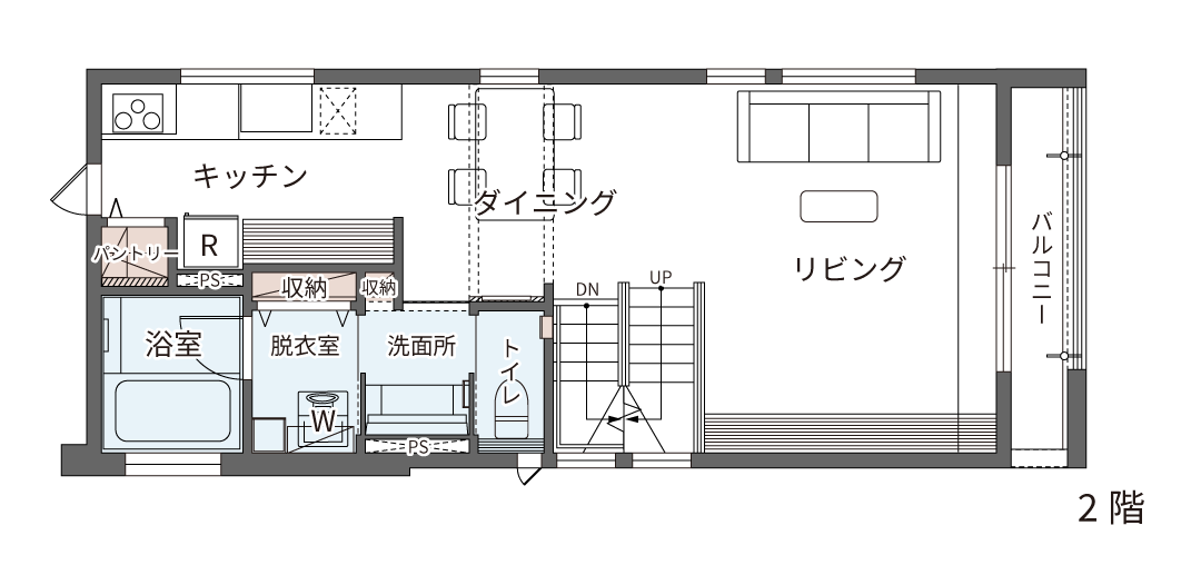 2階間取り図