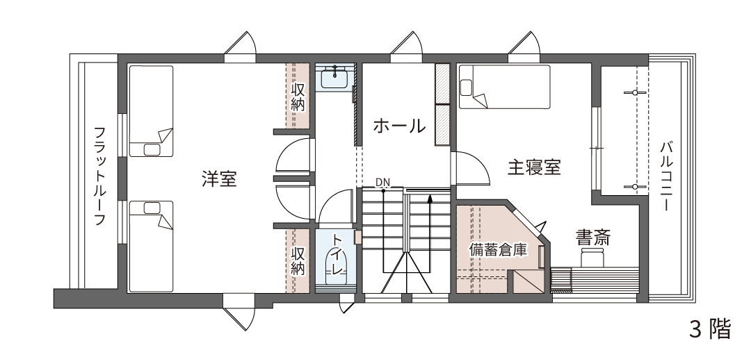 3階間取り図