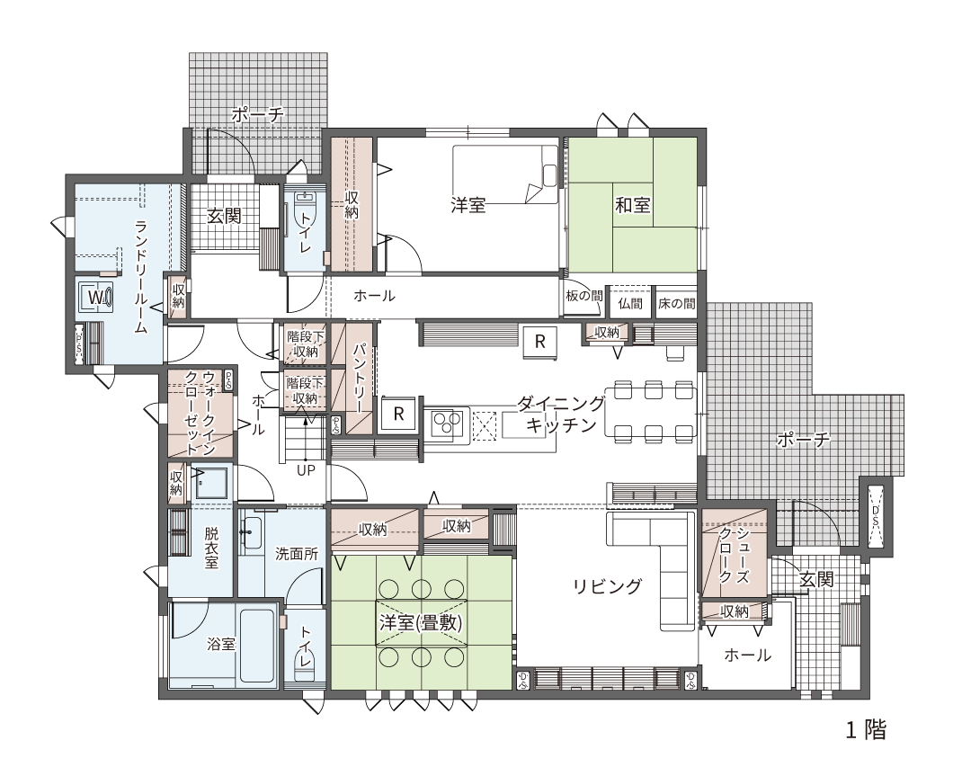 1階間取り図