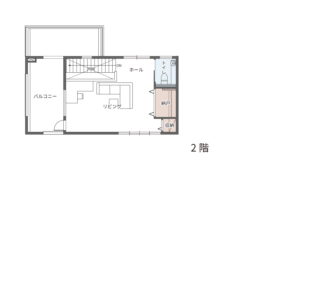 2階間取り図