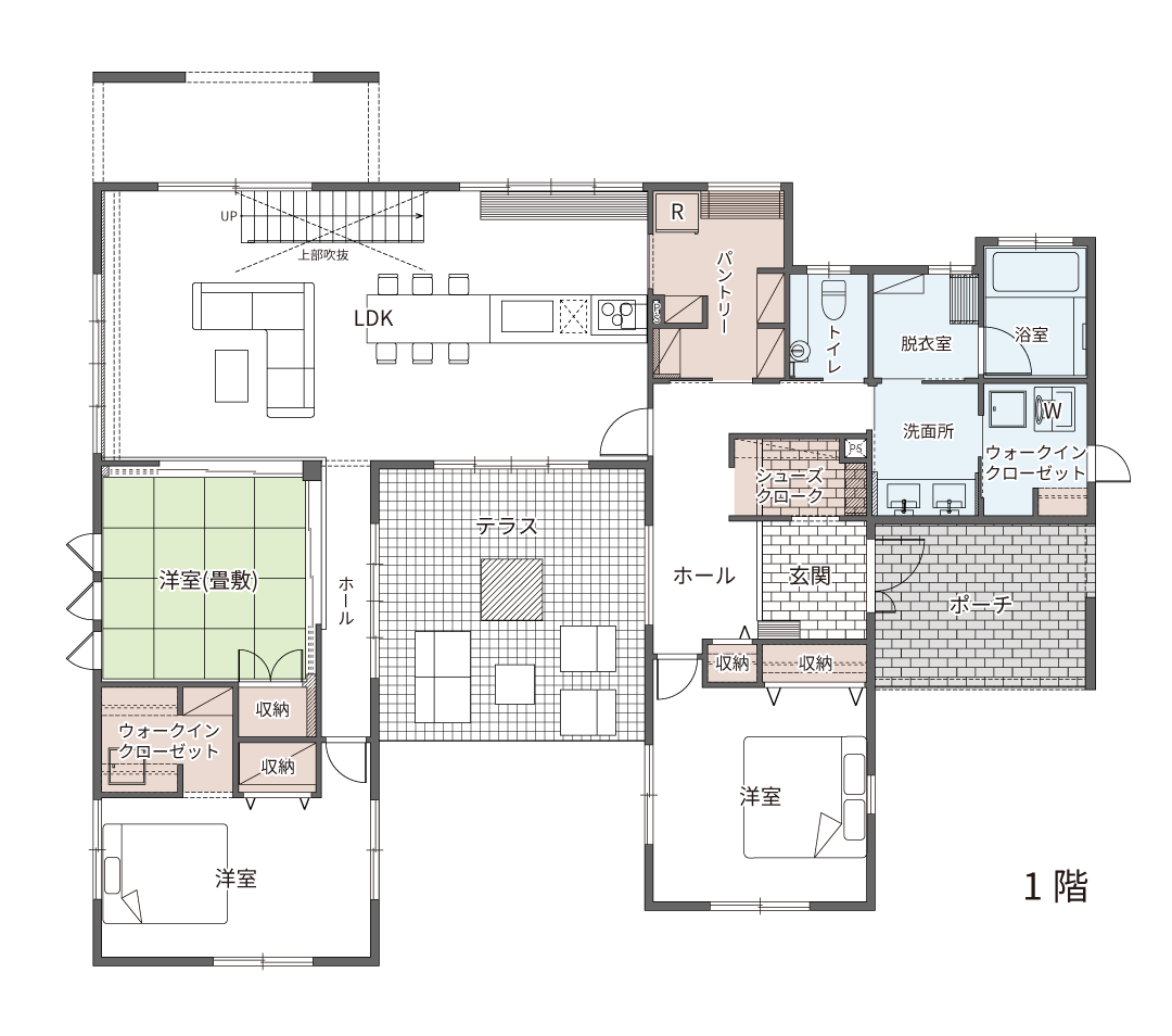1階間取り図