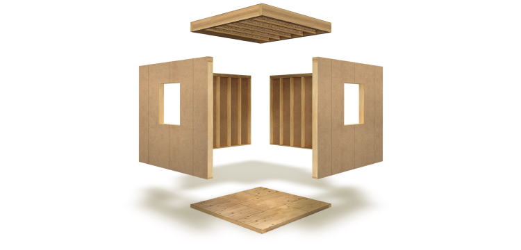 災害に強い頑強な構造2×4・2×6工法