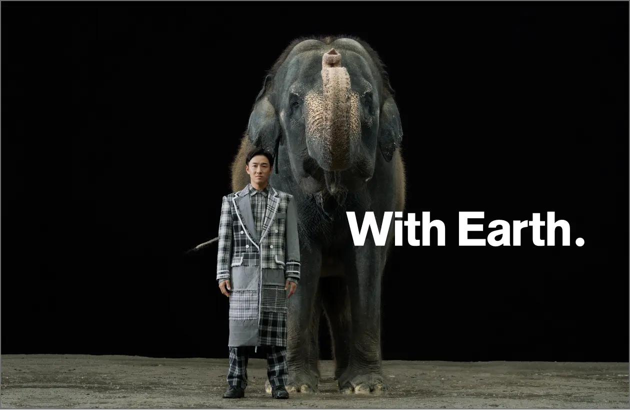 With Earth